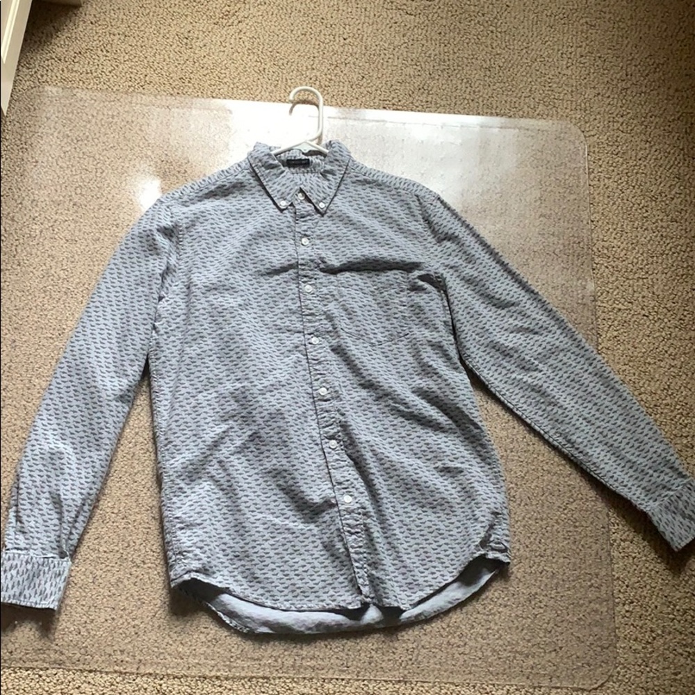 American Eagle seriously soft shark dress shirt